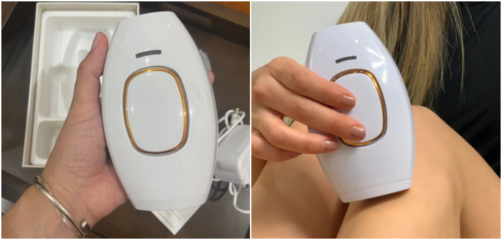 Glokore IPL Hair Remover Before and After Real Smooth Skin Results USA